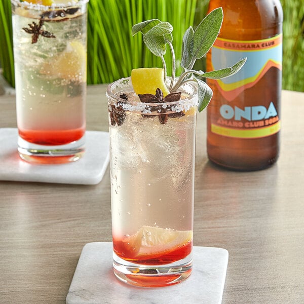 Casamara Club Onda Wild Limonata Leisure Soda 12 fl. oz. - 24/Case
