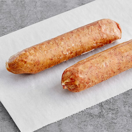 Warrington Farm Meats 7" 5/1 Smoked Kielbasa Sausage Links 1 lb. - 10/Case