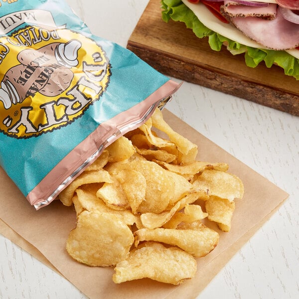 Dirty Potato Chips Maui Onion Potato Chips 2 oz. - 25/Case