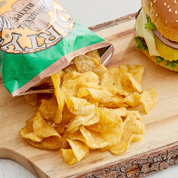 Dirty Potato Chips Jalapeno Heat Potato Chips 2 oz. - 25/Case