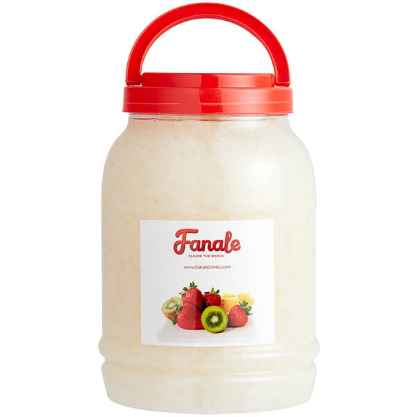 Fanale Lychee Jelly Topping 8.82 lb. - 4/Case