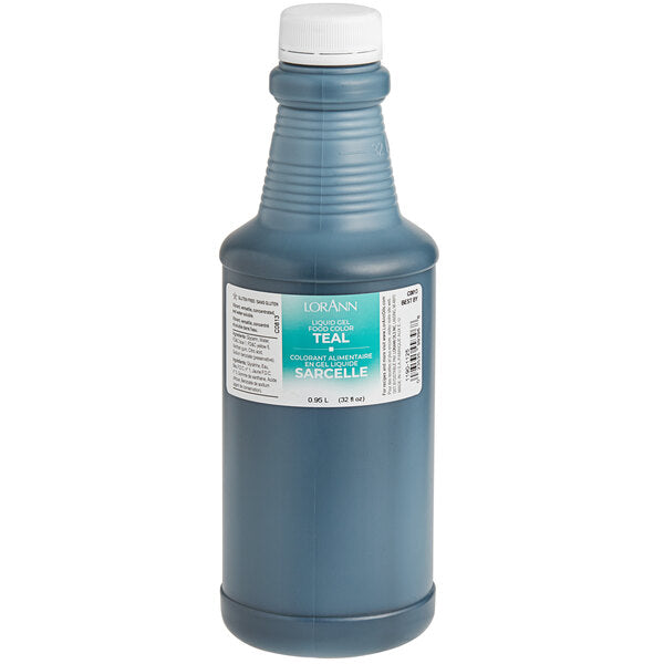 LorAnn Oils Teal Liquid Gel Food Coloring - 32 fl. oz.
