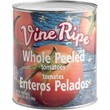 Vine Ripe Whole Peeled Tomatoes in Juice #10 Can - 6/Case