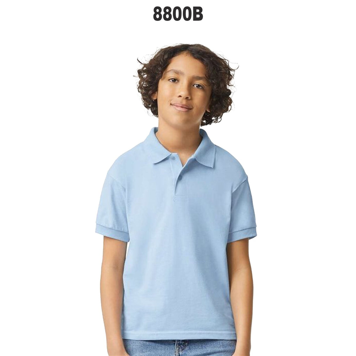 12 Packs Gildan® DryBlend Youth Jersey Polo