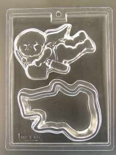 Chubby Cupid Pour Box Chocolate Mold - ECV698
