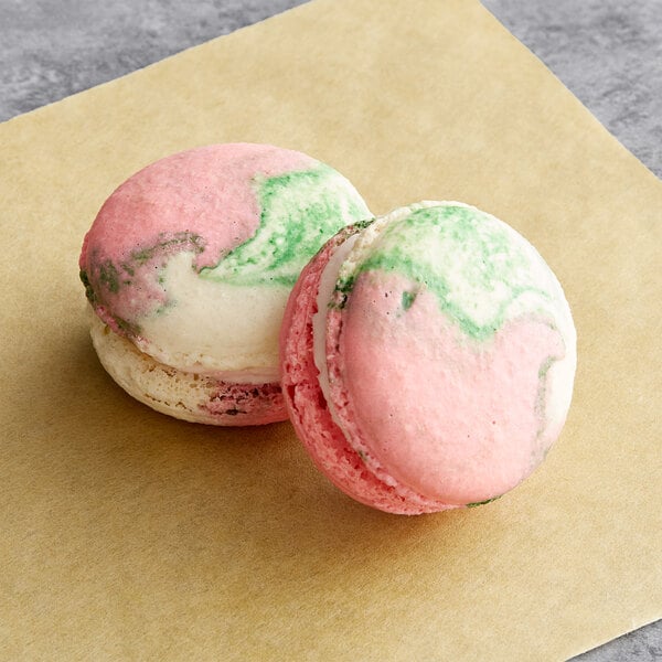 Macaron Centrale Dragon Fruit Macaron - 100/Case