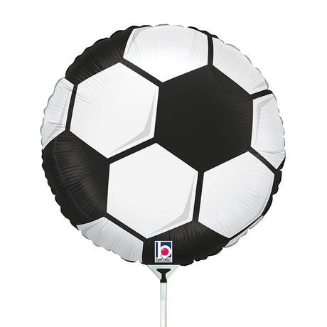Soccer Ball Foil Balloon White