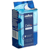 Lavazza Dek Filtro Decaf Coarse Ground Coffee 8 oz. - 20/Case