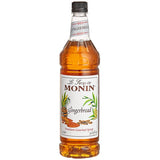 Monin Premium Gingerbread Flavoring Syrup 1 Liter - 4/Case