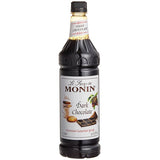 Monin Premium Dark Chocolate Flavoring Syrup 1 Liter - 4/Case