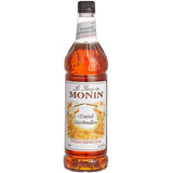 Monin Premium Toasted Marshmallow Flavoring Syrup 1 Liter - 4/Case
