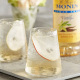 Monin Sugar-Free Vanilla Flavoring Syrup 1 Liter - 4/Case