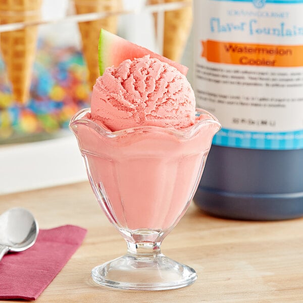 LorAnn Watermelon Cooler Flavor Fountain Syrup 32 fl. oz.