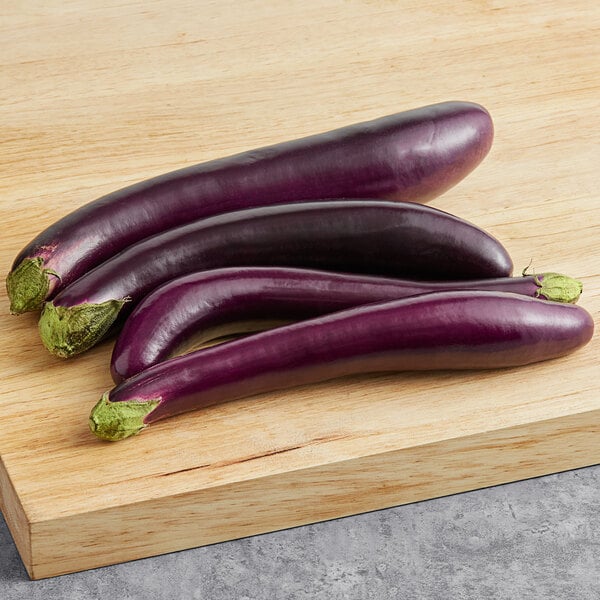 Fresh Chinese Eggplant 30 lb.