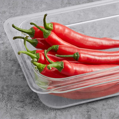 Fresh Red Finger Chile Peppers 6.6 lb.
