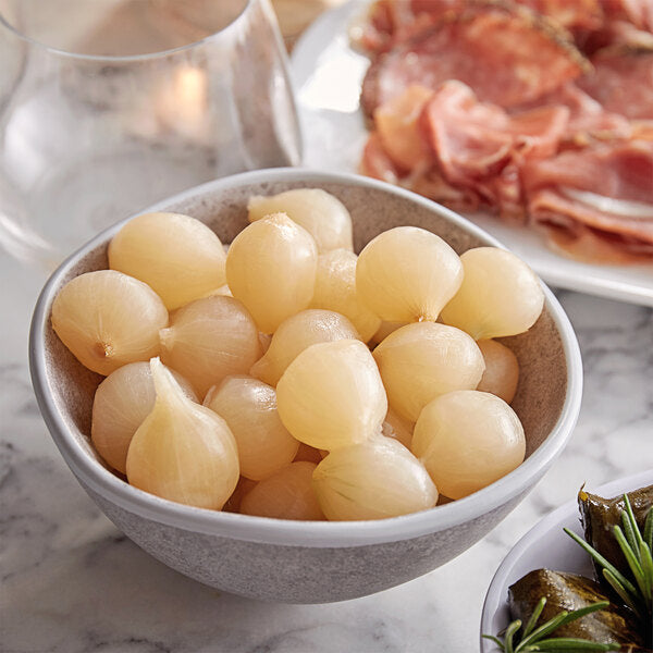 Belosa 32 oz. White Pearl Cocktail Onions