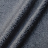Smooth Minky Faux Fur Polyester Fabric - Solid Color, 60" Width, 385 GSM (1 Yard)
