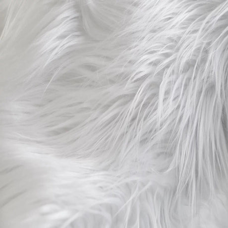 Faux Fur Fabric Shaggy Long Pile 4" Pile
