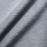 Smooth Minky Faux Fur Polyester Fabric - Solid Color, 60" Width, 385 GSM (1 Yard)