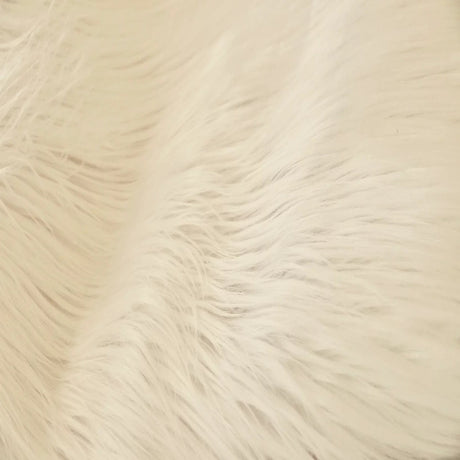 Faux Fur Fabric Shaggy Long Pile 4" Pile