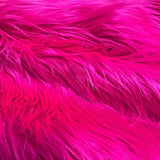 Shaggy Long Pile Faux Fur Fabric - 4" Pile, 60" Width (1 Yard)