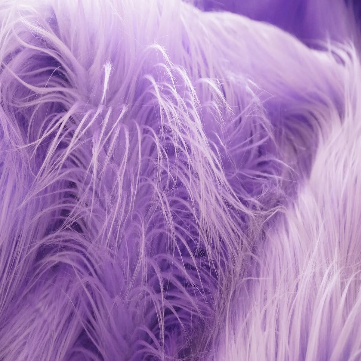 Faux Fur Fabric Shaggy Long Pile 4" Pile
