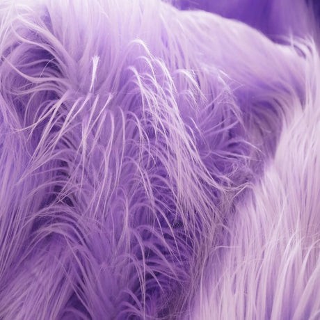 Shaggy Long Pile Faux Fur Fabric - 4" Pile, 60" Width (1 Yard)