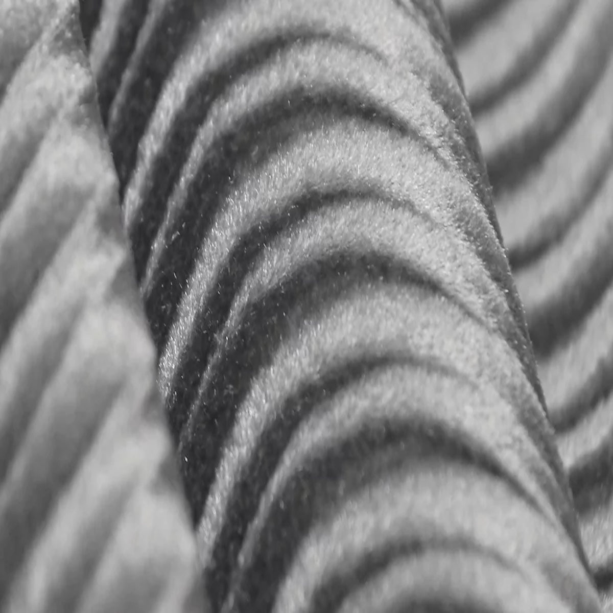 Swirl Velvet Flocking Nylon Fabric - Swirl Pattern, 58/60" Width (1 Yard)