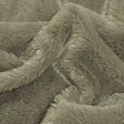 Grey Rich Minky Bear Fabric,