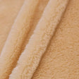 Camel Rich Minky Bear Fabric, Default Title