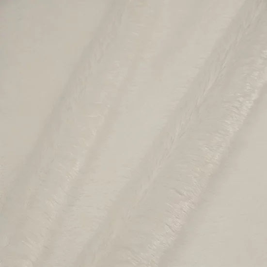 White Rich Minky Bear Fabric,