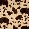 Faux Fur Cow Print Velboa Fabric