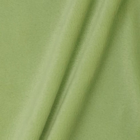 Smooth Minky Faux Fur Polyester Fabric - Solid Color, 60" Width, 385 GSM (1 Yard)