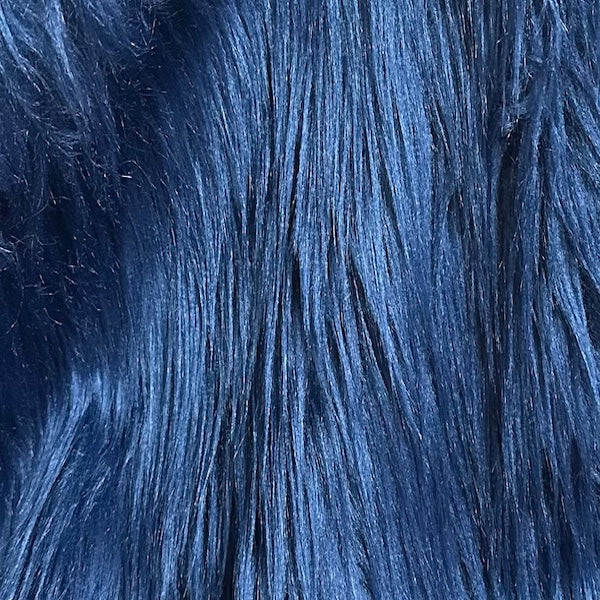Shaggy Long Pile Faux Fur Fabric - 4" Pile, 60" Width (1 Yard)
