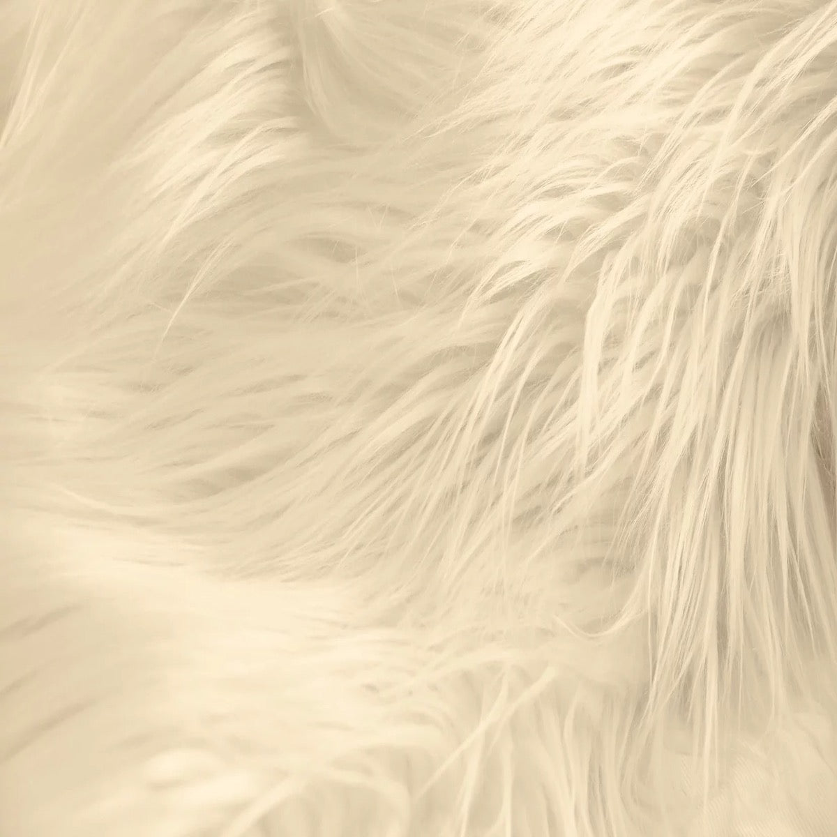 Faux Fur Fabric Shaggy Long Pile 4" Pile