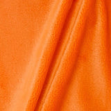 Smooth Minky Faux Fur Polyester Fabric - Solid Color, 60" Width, 385 GSM (1 Yard)
