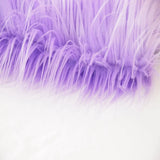 Faux Fur Fabric Shaggy Long Pile 4" Pile