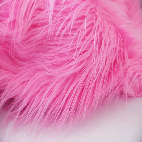 Shaggy Long Pile Faux Fur Fabric - 4" Pile, 60" Width (1 Yard)