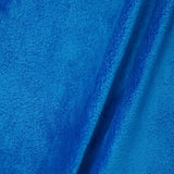 Smooth Minky Faux Fur Polyester Fabric - Solid Color, 60" Width, 385 GSM (1 Yard)