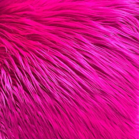 Shaggy Long Pile Faux Fur Fabric - 4" Pile, 60" Width (1 Yard)