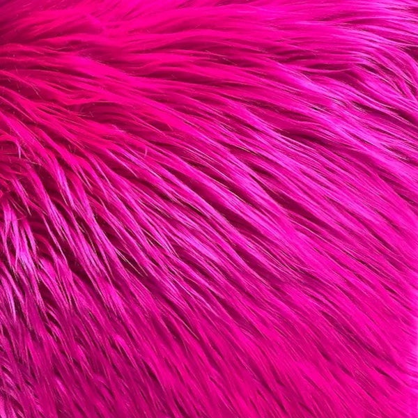 Faux Fur Fabric Shaggy Long Pile 4" Pile
