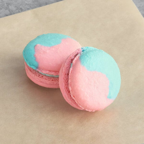 Macaron Centrale Blue Raspberry Macaron - 50/Pack