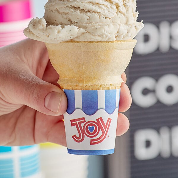 JOY #22 Flat Bottom Jacketed Cake Cone - 720/Case