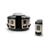 KitchenArt Pro 57010 Auto-Measure Spice Carousel, Stainless Steel Satin