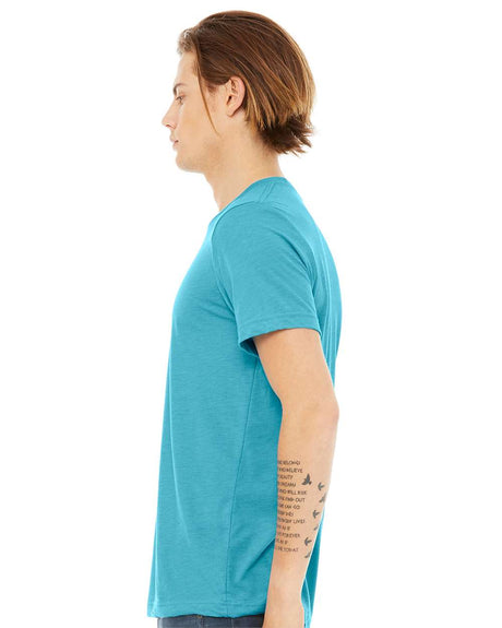 BELLA + CANVASÂ Crewneck Short Sleeve Triblend Tee - XS