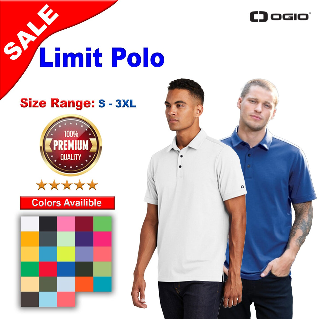 OGIO® Limit Polo