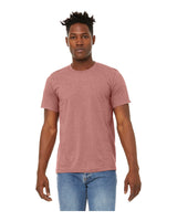 BELLA + CANVAS® Unisex Sueded Crew Neck Short Sleeve Tee