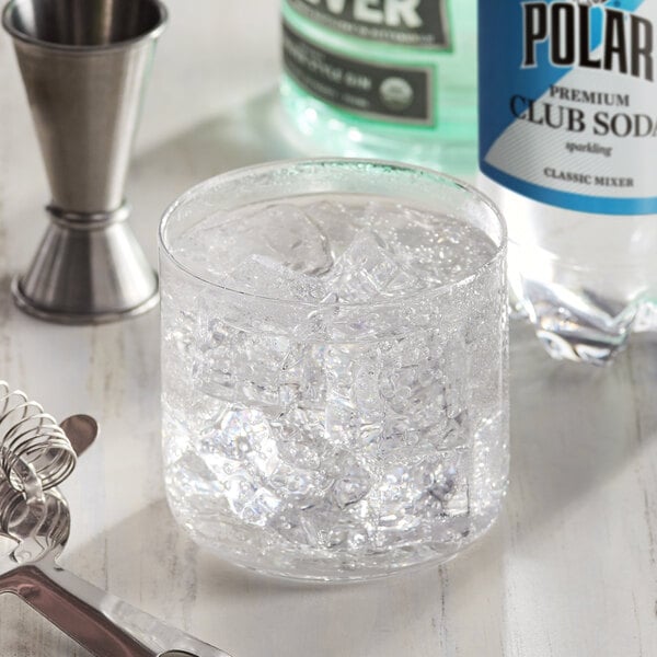 Polar 1 Liter Club Soda - 12/Case