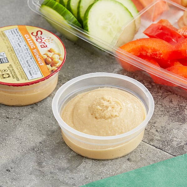 Sabra Classic Hummus 2 oz. Cup - 48/Case