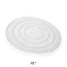 50 Pieces Elegant Metallic Paper Boxes 12" Diameter